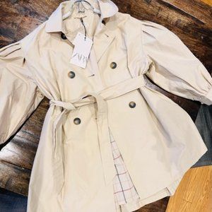 ZARA Kids Trenchcoat Size 8